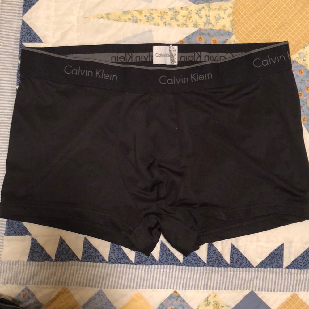 Microfiber Calvin Klein Black Briefs